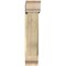 Ekena Millwork Traditional Traditional Rough Sawn Bracket w/ Offset Brace, Douglas Fir, 8"W x 32"D x 38"H BKT0806X32X38TRA01RDF - alternate 4